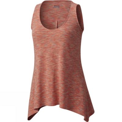 Camiseta Sin Mangas Columbia Outerspaced Mujer Rojas - Chile PVJ914253